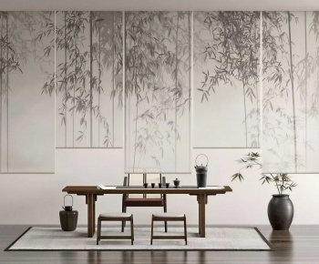 New Chinese Style Tea House-ID:418272023