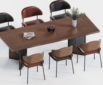 Modern Dining Table And Chairs-ID:601001986