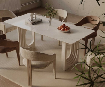 Modern Dining Table And Chairs-ID:670937069