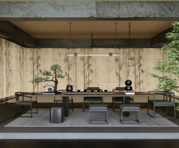 New Chinese Style Tea House-ID:312932975