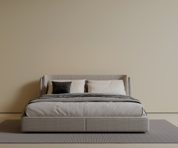 Modern Double Bed-ID:276952982