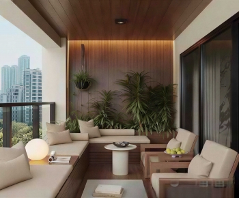 Modern Leisure Balcony-ID:102350721