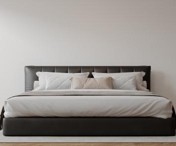 Modern Double Bed-ID:135380031