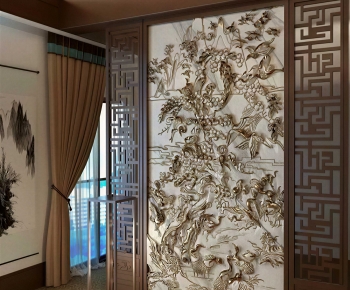 New Chinese Style Partition-ID:755521062