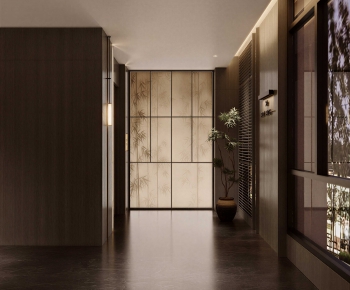 New Chinese Style Hallway-ID:451807022