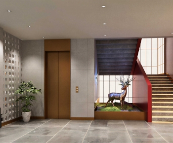 Modern Hallway-ID:467485909