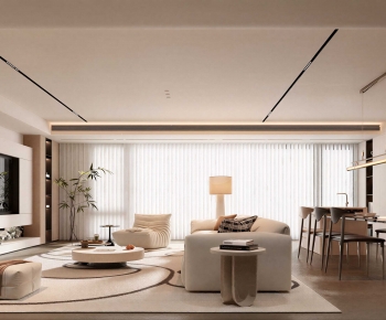 Modern A Living Room-ID:245796925