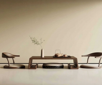 New Chinese Style Tea Tables And Chairs-ID:495050077