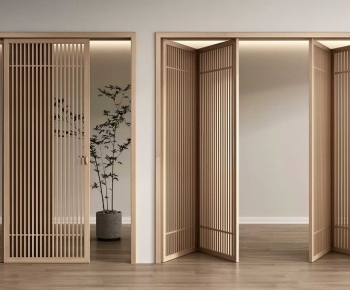 New Chinese Style Wooden Screen Partition-ID:937127114