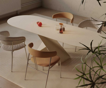 Modern Dining Table And Chairs-ID:205003982