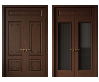 Simple European Style Double Door-ID:359153995