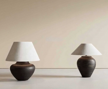 Wabi-sabi Style Table Lamp-ID:146610028