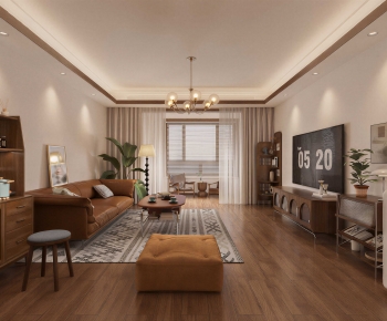 Modern A Living Room-ID:418423892