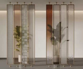 Modern Glass Screen Partition-ID:544055949