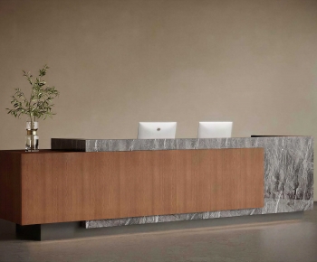 Modern Reception Desk-ID:980803018