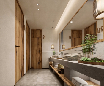 Modern Public Toilet-ID:747776998