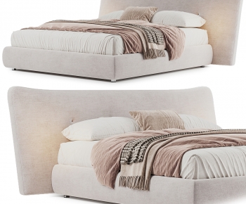 Modern Double Bed-ID:141798026