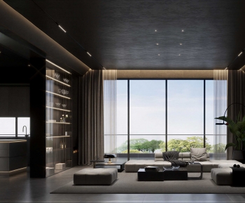 Modern A Living Room-ID:309538848