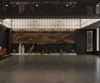 New Chinese Style Dining Room-ID:304052115