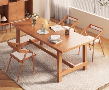 Modern Dining Table And Chairs-ID:773092992