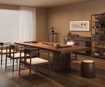 New Chinese Style Tea House-ID:888384101