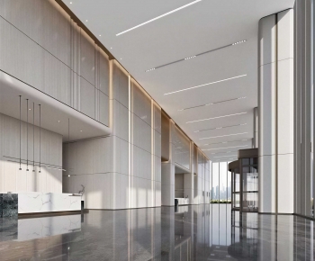 Modern Office Reception Desk-ID:554004912