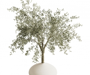 Modern Potted Green Plant-ID:913983115