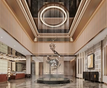 Modern Office Reception Desk-ID:100469663