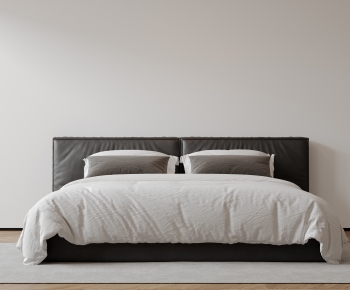 Modern Double Bed-ID:377480031