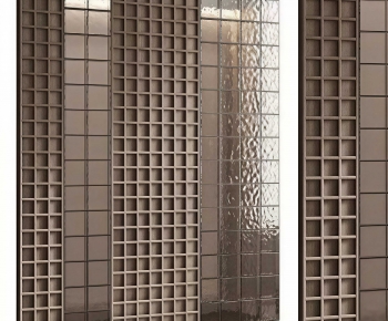 Modern Glass Screen Partition-ID:511415009