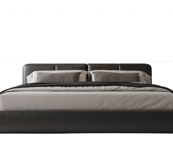 Modern Double Bed-ID:614317896
