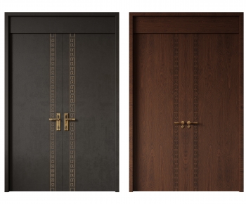 New Chinese Style Double Door-ID:427140001