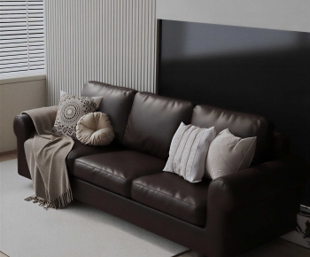 Modern Three-seat Sofa-ID:972848891