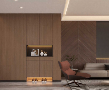 Modern A Living Room-ID:924192915