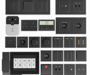 Modern Switch Socket Panel-ID:798881054