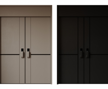 Modern Double Door-ID:640851979