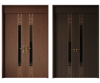 New Chinese Style Double Door-ID:929595955