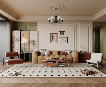 French Style Bedroom-ID:411515956