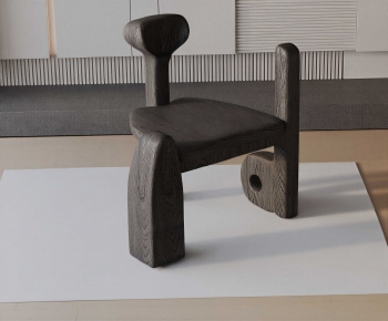 Wabi-sabi Style Lounge Chair-ID:368047959