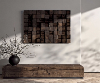 Wabi-sabi Style Stool-ID:599210985