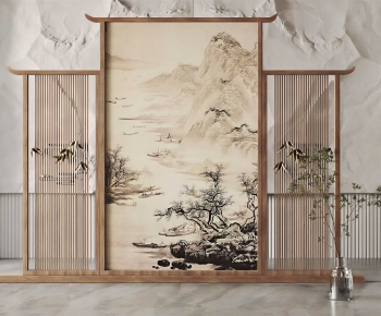 New Chinese Style Partition-ID:424554112