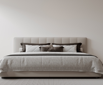 Modern Double Bed-ID:581094988