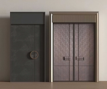 New Chinese Style Entrance Door-ID:465759994