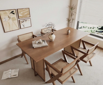 Modern Dining Table And Chairs-ID:407028917