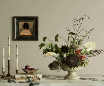 Wabi-sabi Style Flower Arrangement-ID:379800881