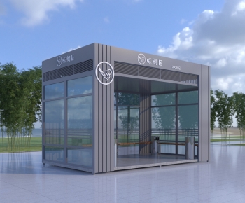 Modern Building Appearance-ID:592900045