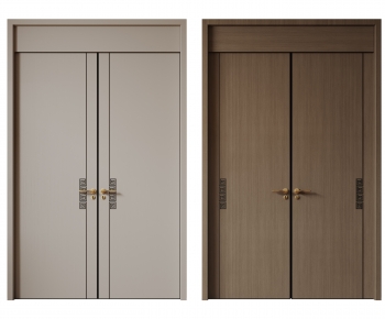 New Chinese Style Double Door-ID:374725106