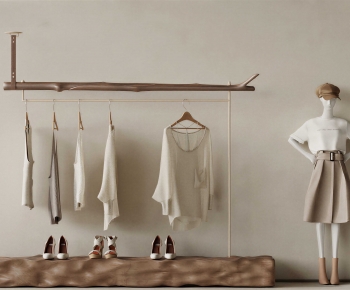 Wabi-sabi Style Coat Hanger-ID:112230064