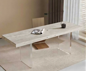 Modern Computer Desk And Chair-ID:862860737