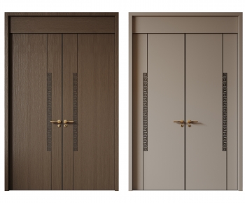 New Chinese Style Double Door-ID:216084967